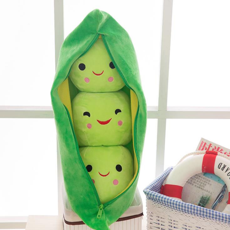 Pea-Shaped Pudding Plush