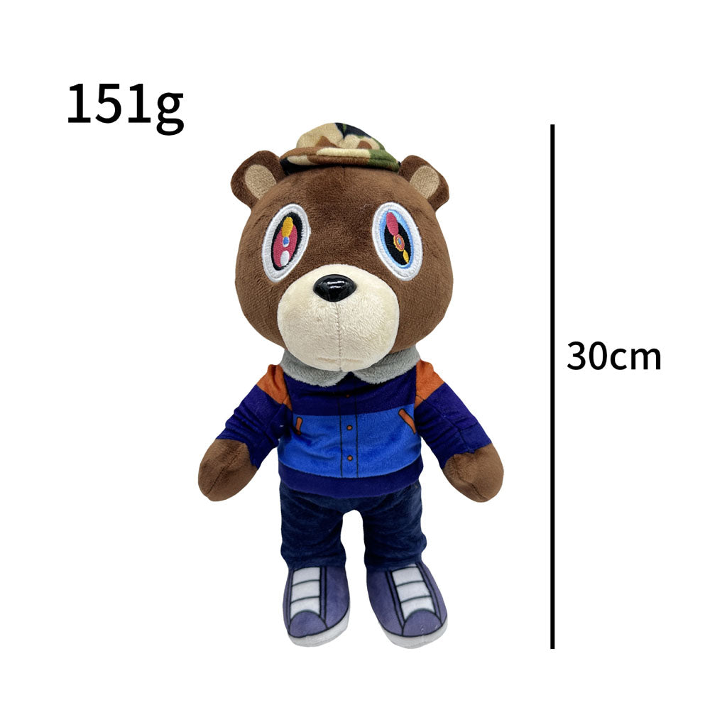 Bear plush with clothes