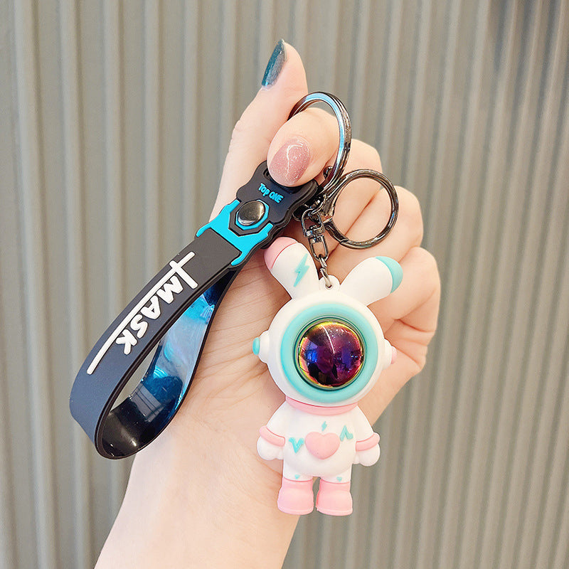 Astronaut Rabbit Keychain