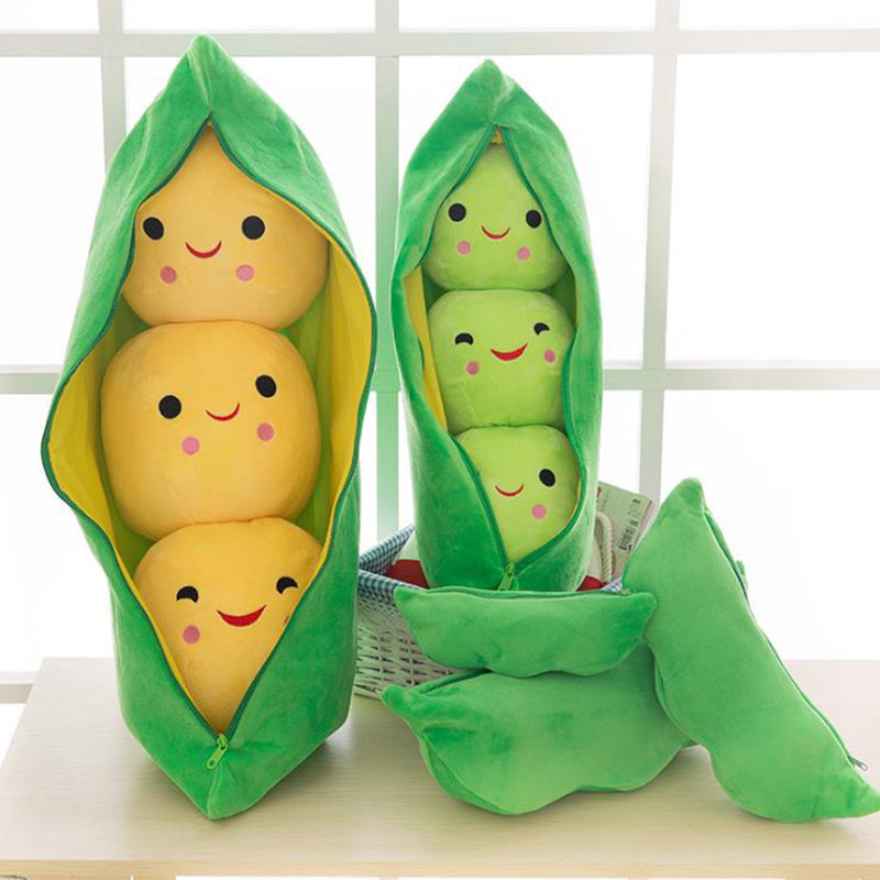 Pea-Shaped Pudding Plush