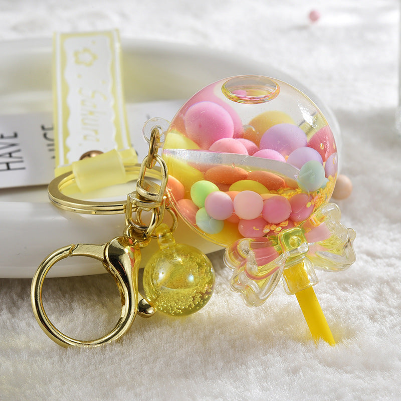 Lollipop Rainbow Keychain