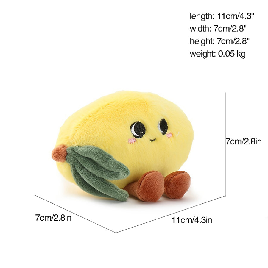 Fruit-Shaped Plush Toys