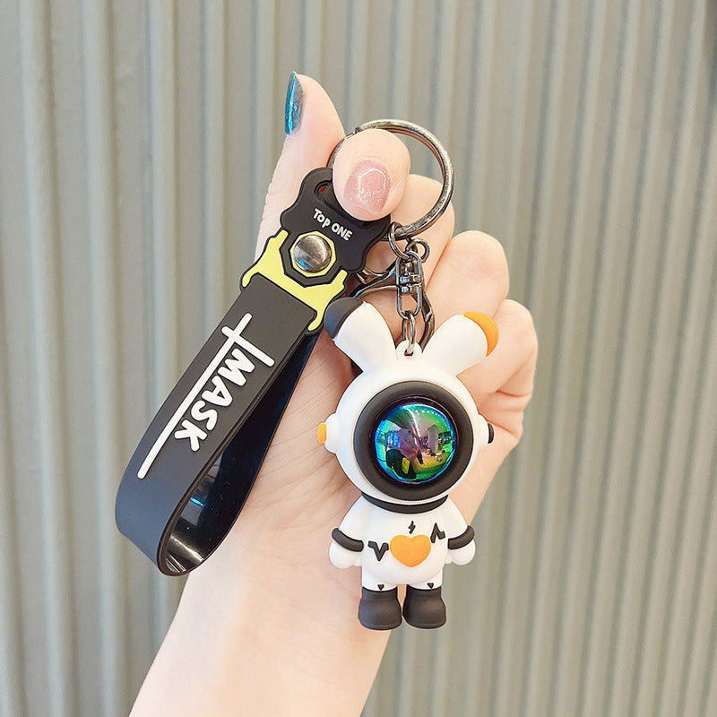 Astronaut Rabbit Keychain