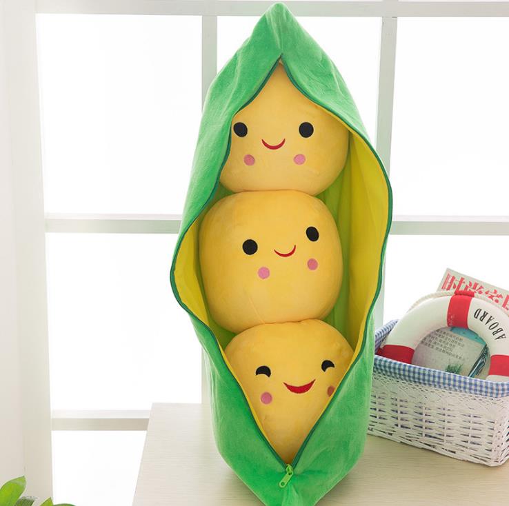 Pea-Shaped Pudding Plush