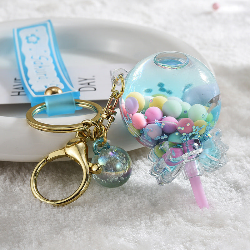 Lollipop Rainbow Keychain