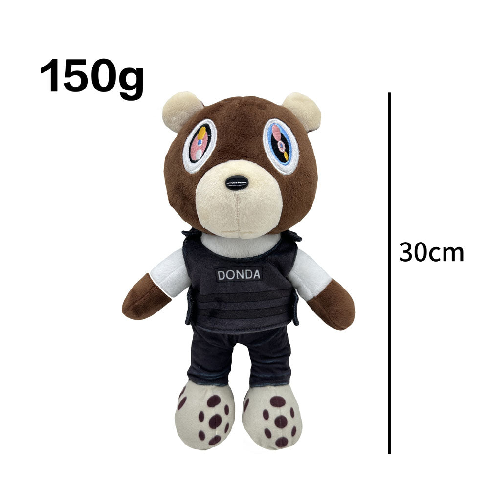 Bear plush with clothes