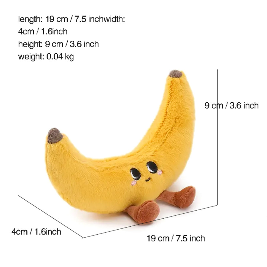 Fruit-Shaped Plush Toys