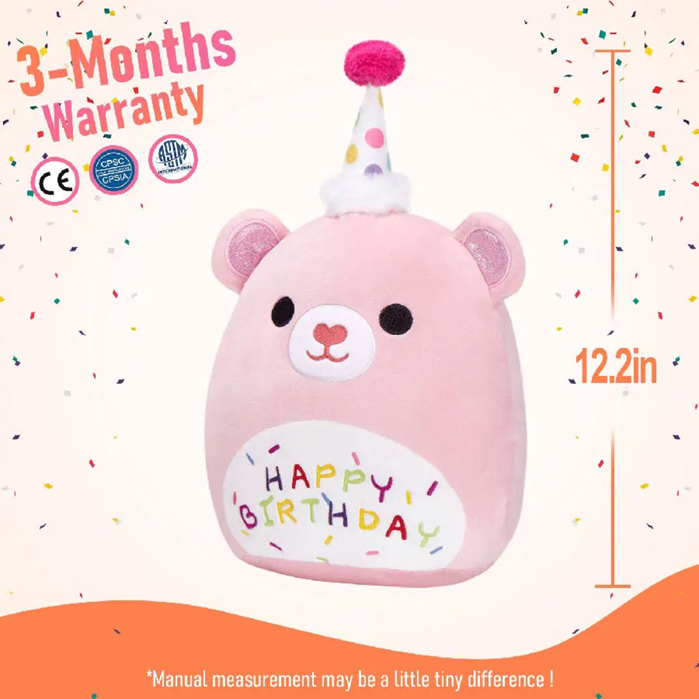 Birthday Bear/Axololt Squishmallows